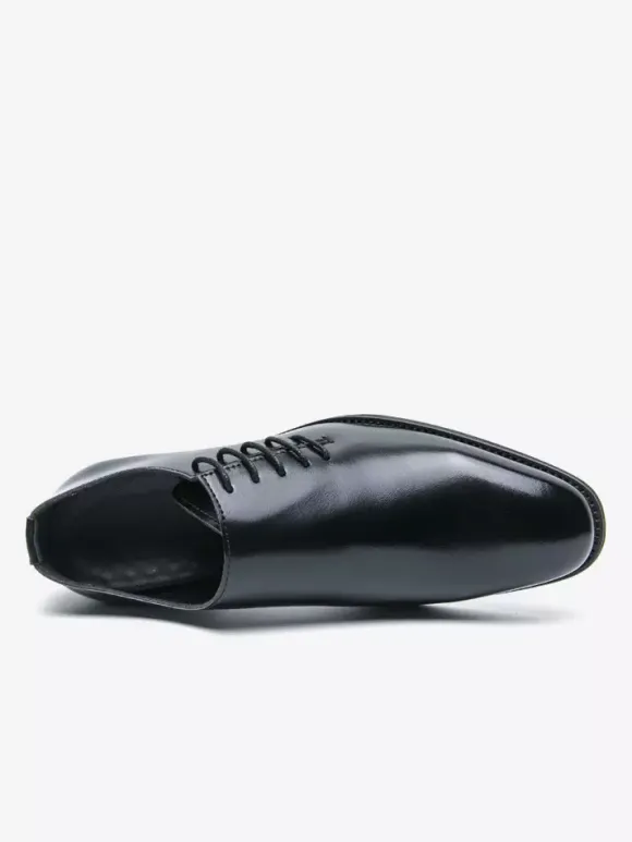 Mocassins à enfiler pour hommes chaussures habillées pointues noires et marron style présidentiel décontracté pour le bureau