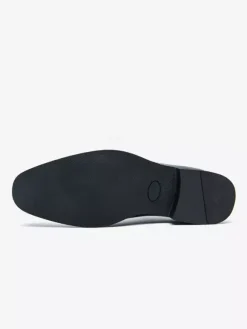 Mocassins à enfiler pour hommes chaussures habillées pointues noires et marron style présidentiel décontracté pour le bureau