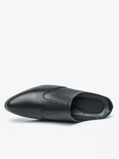 Mocassins à enfiler pour hommes chaussures à talons épais en PU