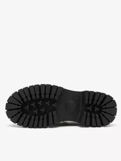 Mocassins à mors pour homme chaussures épaisses antidérapantes en cuir à enfiler