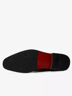 Mocassins à pampilles pour hommes chaussures basses à talons moyens et à enfiler
