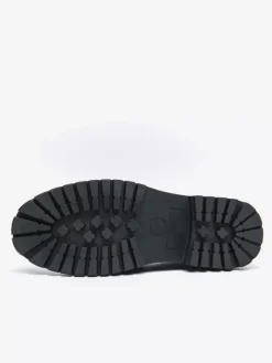 Mocassins à pampilles pour hommes grande taille à plateforme en PU à enfiler pour mariage bal de promo