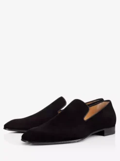 Mocassins pour hommes en cuir suédé