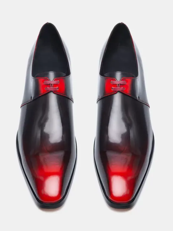 Mocassins à enfiler pour hommes chaussures de bal de fin d'année faites à la main chaussures de mariage