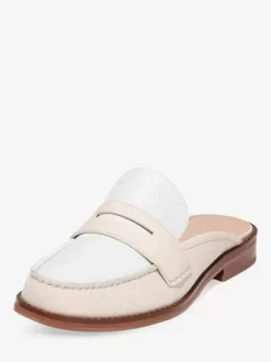 Mocassins Mules Femmes Chaussures Penny À Bout Rond Décontracté