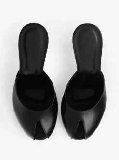Mules à talons hauts pour femmes escarpins à bout ouvert et talon aiguille sans talon