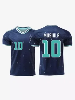 MUSIALA 10 WIRTZ 17 Allemagne 2026 Maillot extérieur de l'équipe de football grandes tailles