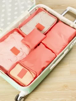 Organisateur De Voyage Sac À Vêtement Rangement Valise Ensemble