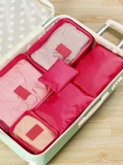 Organisateur De Voyage Sac À Vêtement Rangement Valise Ensemble
