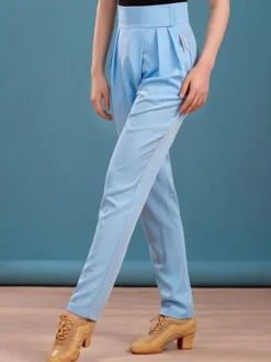 Pantalon De Danse Latine Pour Femme Marron Foncé