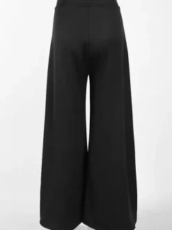 Pantalon noir taille haute