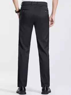 Pantalons décontractés pour hommes Slim Fit Straight Pantalons pour hommes de printemps et d'été