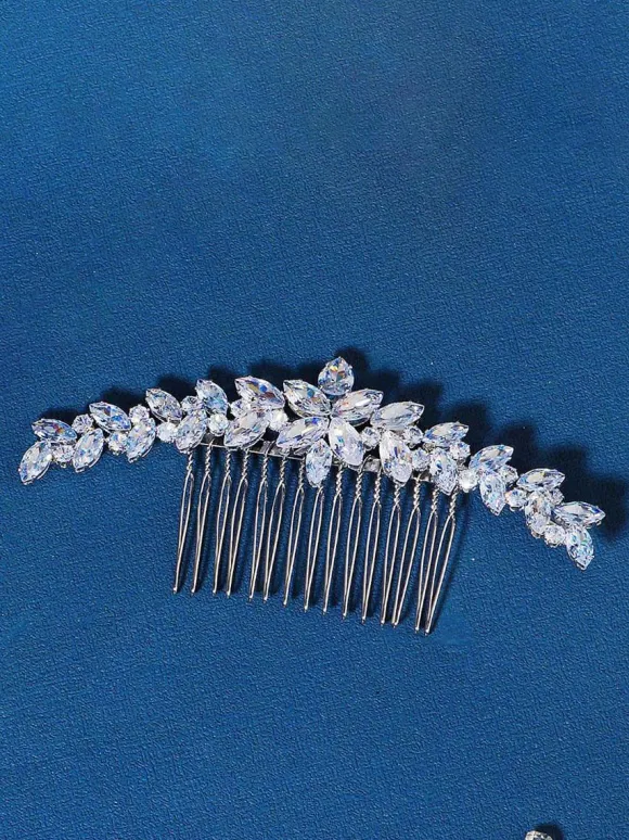 Peigne de mariage Accessoires de cheveux de mariée en métal