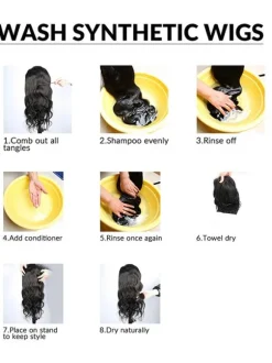 Perruque Lolita de 14 pouces mettant en valeur la fibre résistante à la chaleur des cheveux comme accessoires Lolita Image