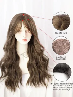 Perruque Sweet Lolita Fibre résistante à la chaleur ébouriffée comme image Accessoires Lolita