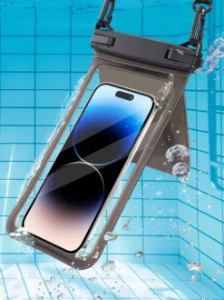 Pochette étanche à double compartiment pour téléphone (IPX8 profondeur 30 m)