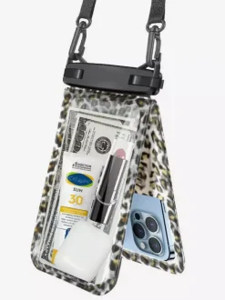 Pochette étanche à double compartiment pour téléphone (IPX8 profondeur 30 m)
