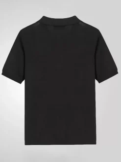 Polo Chemise À Revers Homme Manches Courtes En Tricot Boutonnage Confortable