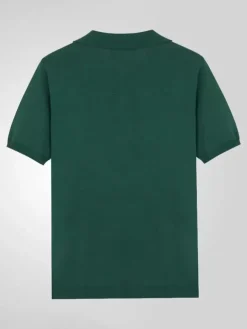 Polo Chemise À Revers Homme Manches Courtes En Tricot Boutonnage Confortable