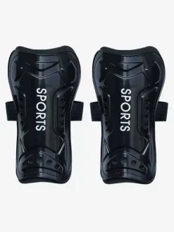 Protège-Tibias De Football Sport Hommes Noir Protection Course