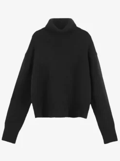 Pull en tricot uni à col bénitier pour femme (2026)