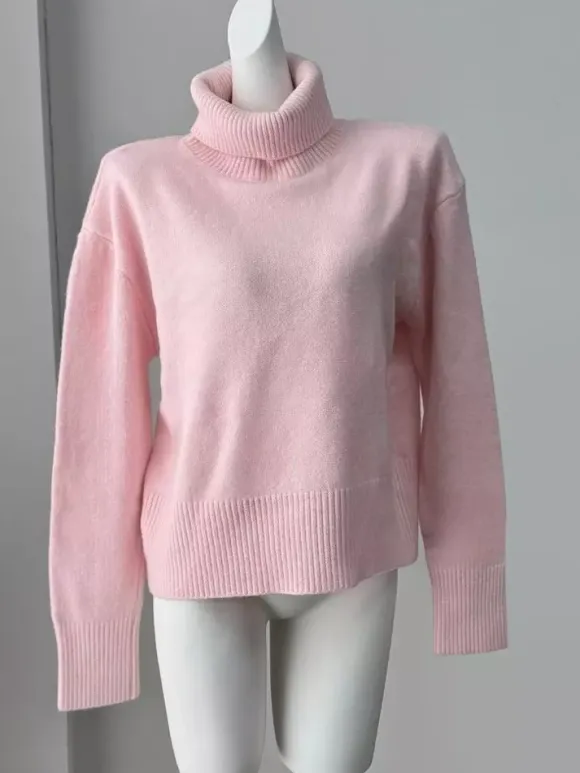 Pull en tricot uni à col bénitier pour femme (2026)