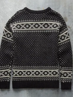 Pulls Homme Pull Homme Maille Col Bijou Printemps Noir Noir