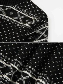 Pulls Homme Pull Homme Maille Col Bijou Printemps Noir Noir