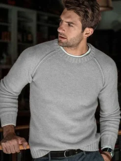 Pulls pour hommes Pulls pour hommes Bijou Col d'hiver Jaune Noir