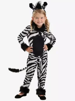 Pyjama Kigurumi zèbre pour enfants combinaison à imprimé animal