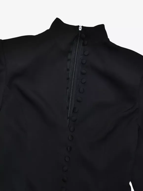 Robe blazer mini cintrée à boutons structurée et moderne collection 2026