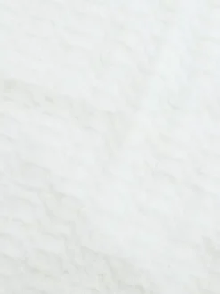 Robe courte texturée pour femme - Blanc crème coupe coquette poignets à volants - Idéale pour une soirée d'été à la plage (2026)