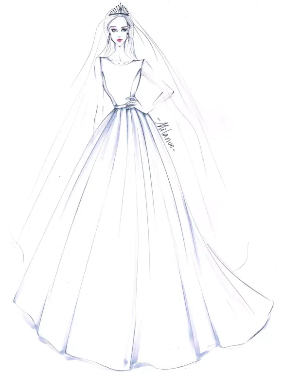 Robe de mariée Vintage en Satin ligne A col bateau sans manches longueur au sol 2026