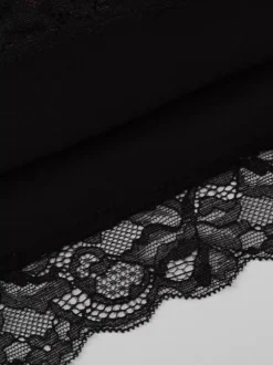 Robe de soirée imprimé léopard sauvage nuisette mini moulante à bretelles et bordure en dentelle