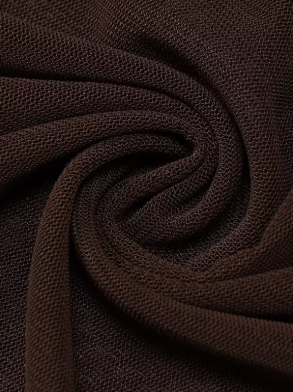 Robe de soirée maxi marron café sans bretelles plissée sexy semi-formelle robe d'été