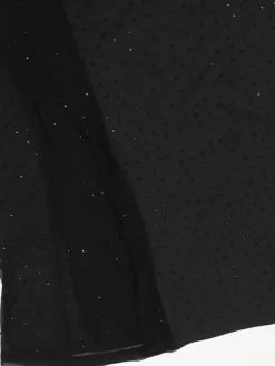 Robe de soirée maxi moulante sans manches à sequins sur les côtés transparents pour femmes 2026