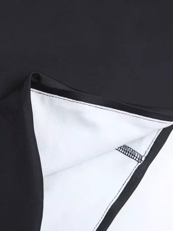 Robe de soirée noire en dentelle corset bustier jupe froncée en satin mini-robe moulante pour sortir