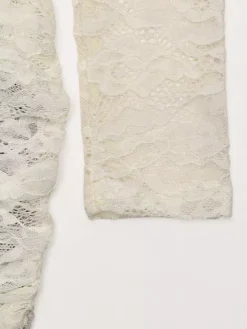 Robe jaune sexy mini à manches longues et col en V pour une soirée en amoureux