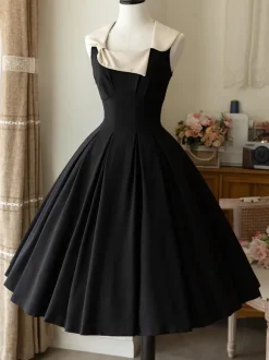 Robe Lolita Classique Polyester Sans Manches Classique
