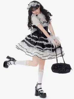 Robe Lolita Douce Robe Lolita Pull Doux Sans Manches