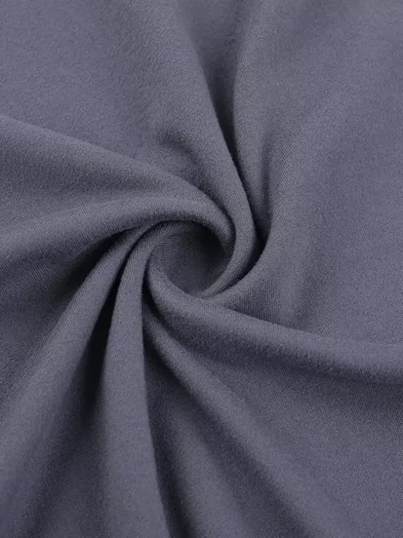 Robe longue grise à col bénitier pour femme - Élégante robe moulante dos nu - Robe de soirée minimaliste pour gala 2026