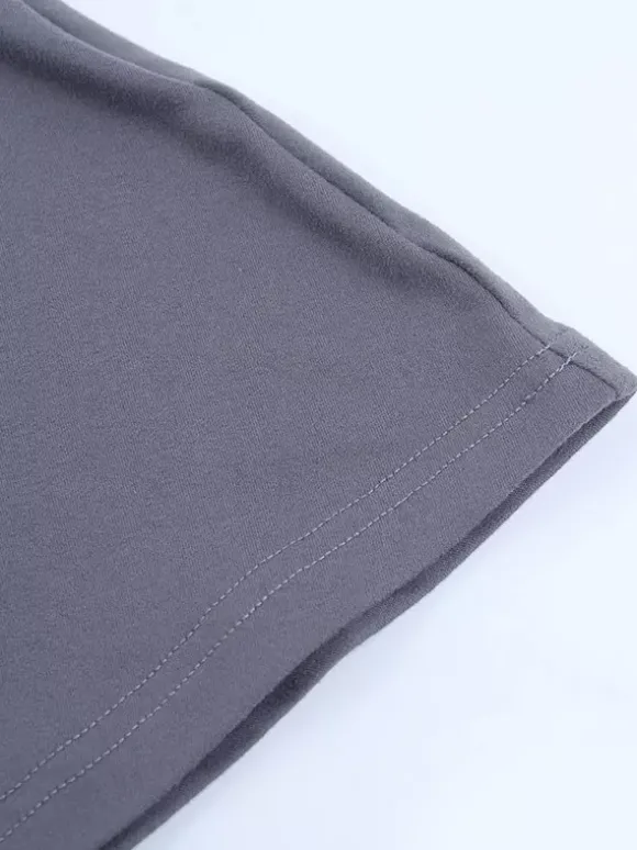 Robe longue grise à col bénitier pour femme - Élégante robe moulante dos nu - Robe de soirée minimaliste pour gala 2026