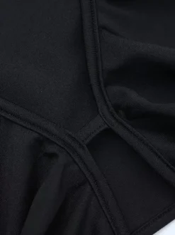 Robe longue maxi à volants et col en V pour femme - Robe moulante noire élégante dos nu découpée - Robe de soirée printemps 2026