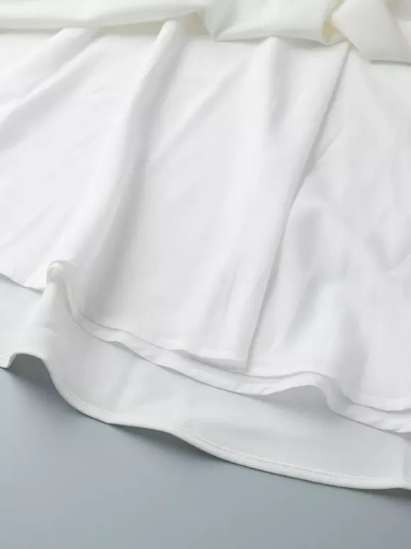 Robe longue trapèze sans manches à col carré pour l'été 2026