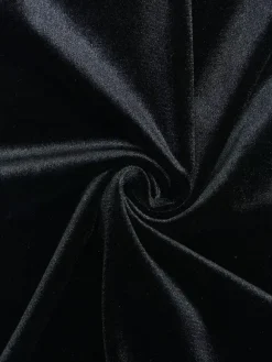 Robe maxi moulante à manches longues et col montant en patchwork de velours et de maille pour femme 2026