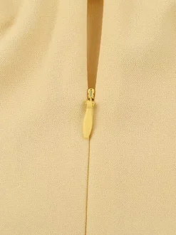 Robe midi corset pour femme - Robe d'été à fines bretelles style cottagecore - Robe d'invitée pour un mariage champêtre d'été 2026