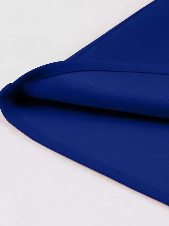 Robe midi rétro à revers contrastés et boutons coupe évasée pour femme 2026