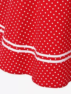 Robe rétro glamour années 50 à carreaux aquatiques dos nu boutons sans manches décolleté c艙ur taille M style rockabilly