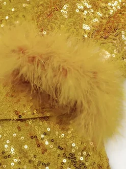 Robe rétro vintage des années 1980 blazer paillettes soirée bal masqué enterrement de vie de jeune fille pour femme