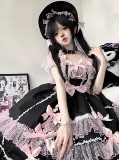 Robe Sweet Lolita à manches courtes Robe Sweet Lolita
